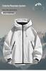 Men's Windproof Outdoor Color Block Casual Jacket - Spring/Autumn Fashionable Windbreaker