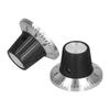 50Pcs Potentiometer Dial Knob Plastic Control Knobs Caps Replacement with 6mm Shaft BEMC1