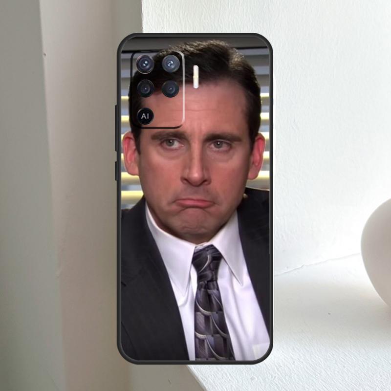 The Office Michael Scott For OPPO A74 A54 A94 A17 A57 A15 A16 A76 A96 A18 A38 A58 A78 A98 A40 A60 A80 A5 A6 Pro Case