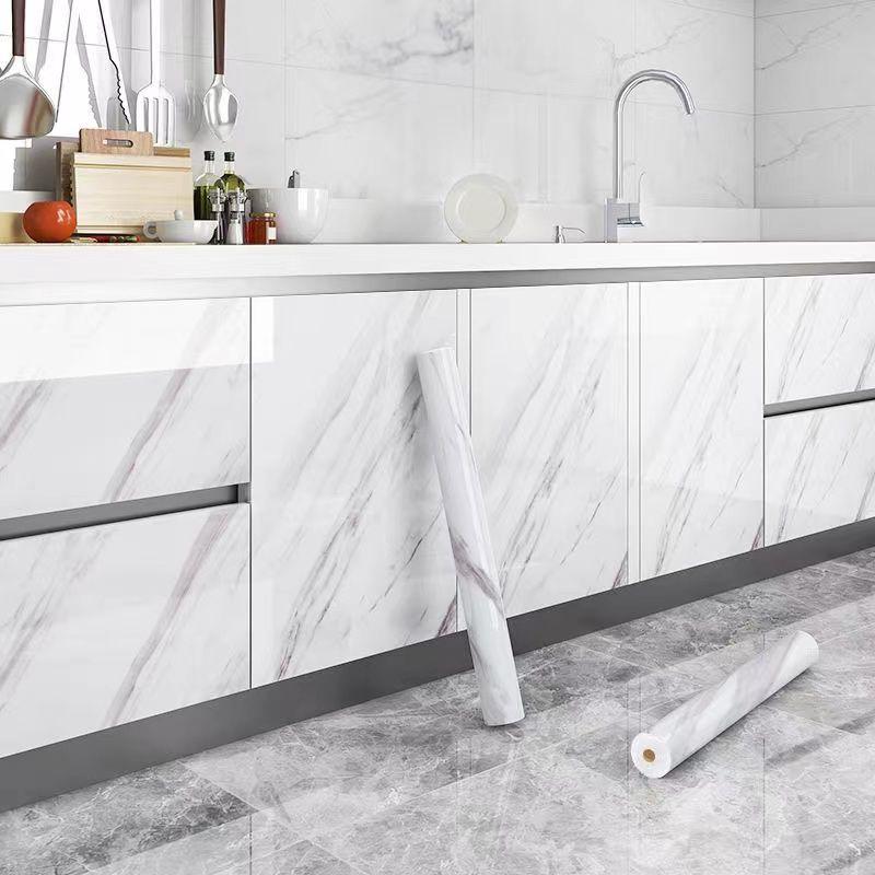 Enhanced Waterproof Kitchen Stove Wallpaper - Oil, Heat, and Moisture Resistant Self-Adhesive Sticker