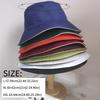 Big Size XXL 63cm 100% Cotton Bucket Hat Men Women Big Head  Reversible  Fisherman Hat Men Large Size Large Tide Hip Hop Sun Hat