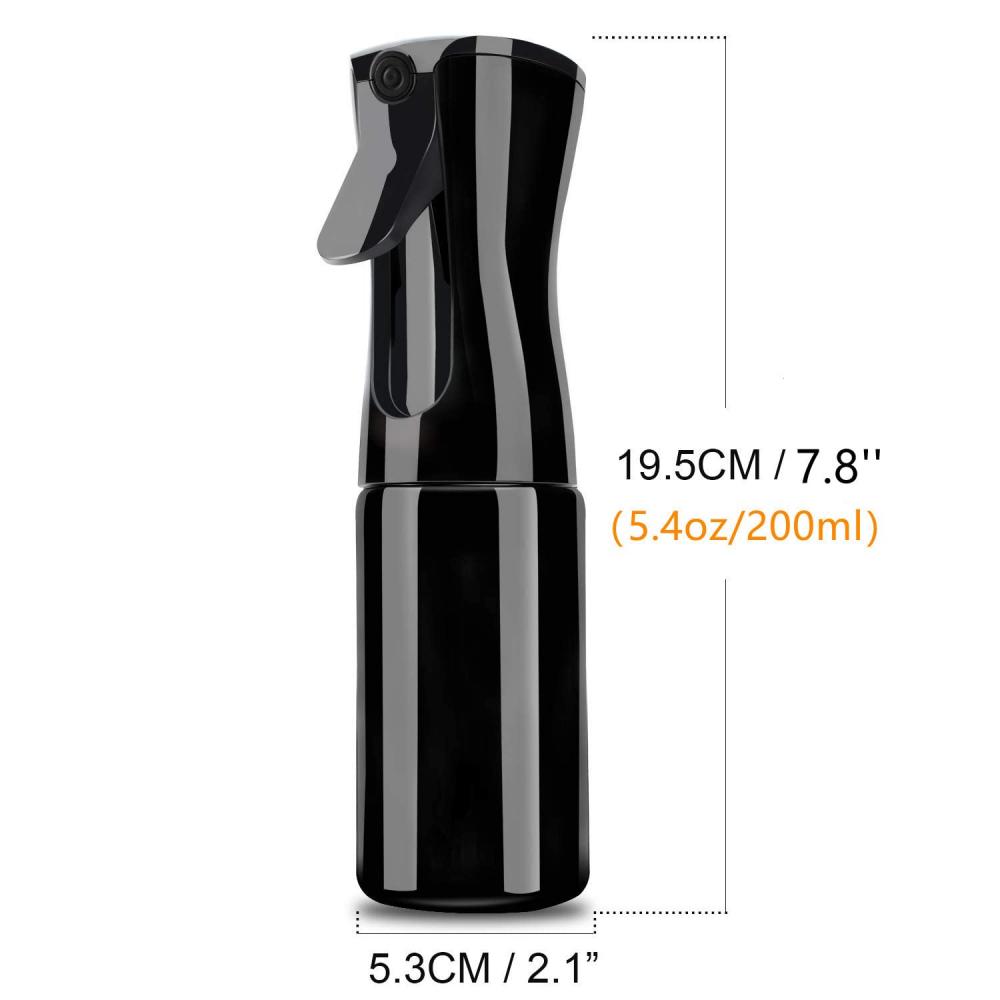 Continuous ultra-fine mist spray bottle, empty water bottle, hair spray bottle, oil bottle, garden water sprayer 200/300 ml