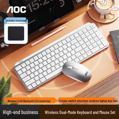 AOC KM600 Dual-Mode Wireless Bluetooth Keyboard Mouse Set