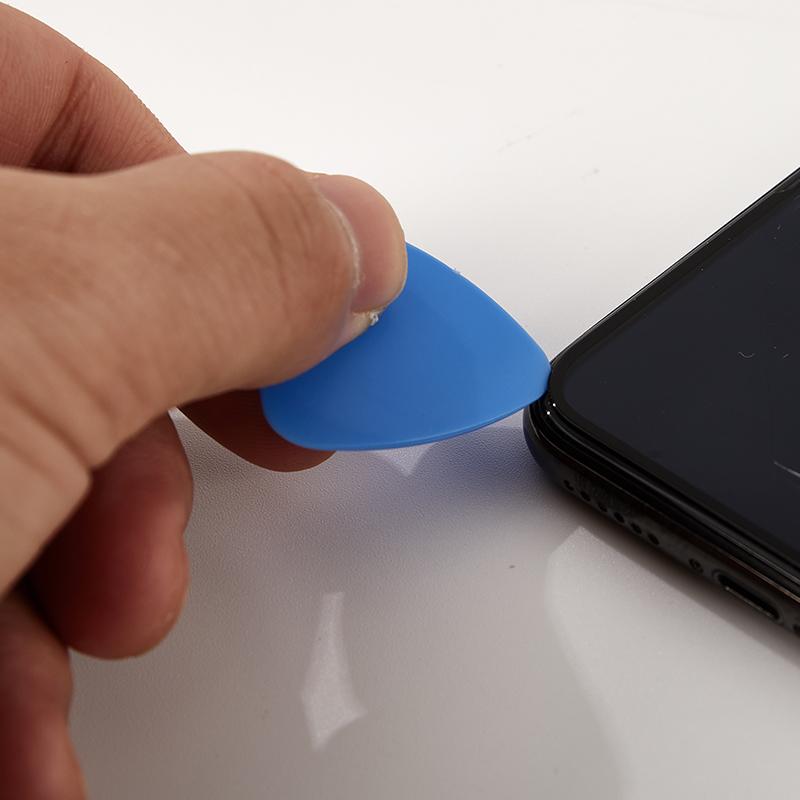 30 stk Trekant Plast Lirkeverktøy Åpningsverktøy Mobiltelefonreparasjon Demonter Skall