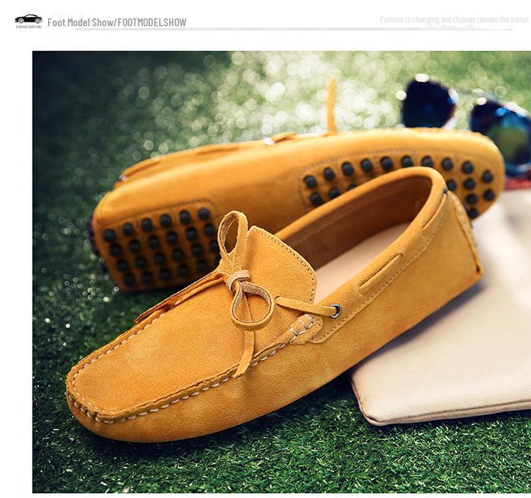 Herren Sommer Vielseitige Slipper Freizeit Lederschuhe - Große Größe, Atmungsaktives Design