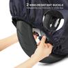 M-XXXXL Electric Vehicle Raincoat 210D Oxford Cloth Bicycle Canvas Cover Motorcycle  Cover  Outdoor