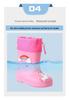 Children's Cartoon Rain Boots - Waterproof, Non-Slip Rubber Shoes for Boys and Girls