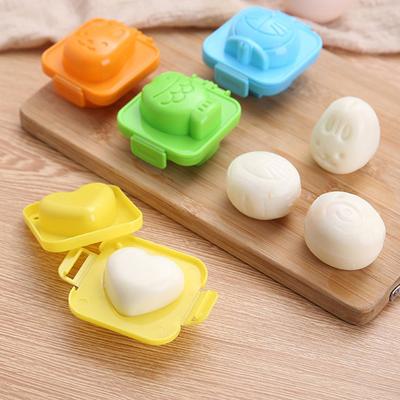 Egg Mold Cute Cartoon Baby Rice Ball Mold Egg Ring Bento Rabbit Egg Decorating