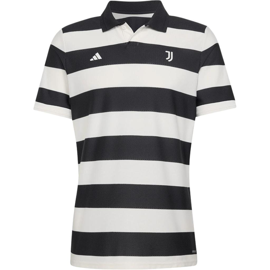 Adidas Juventus Lightweight Moisture-Wicking Breathable Striped Short Sleeve Soccer Jersey Men tops KB8066