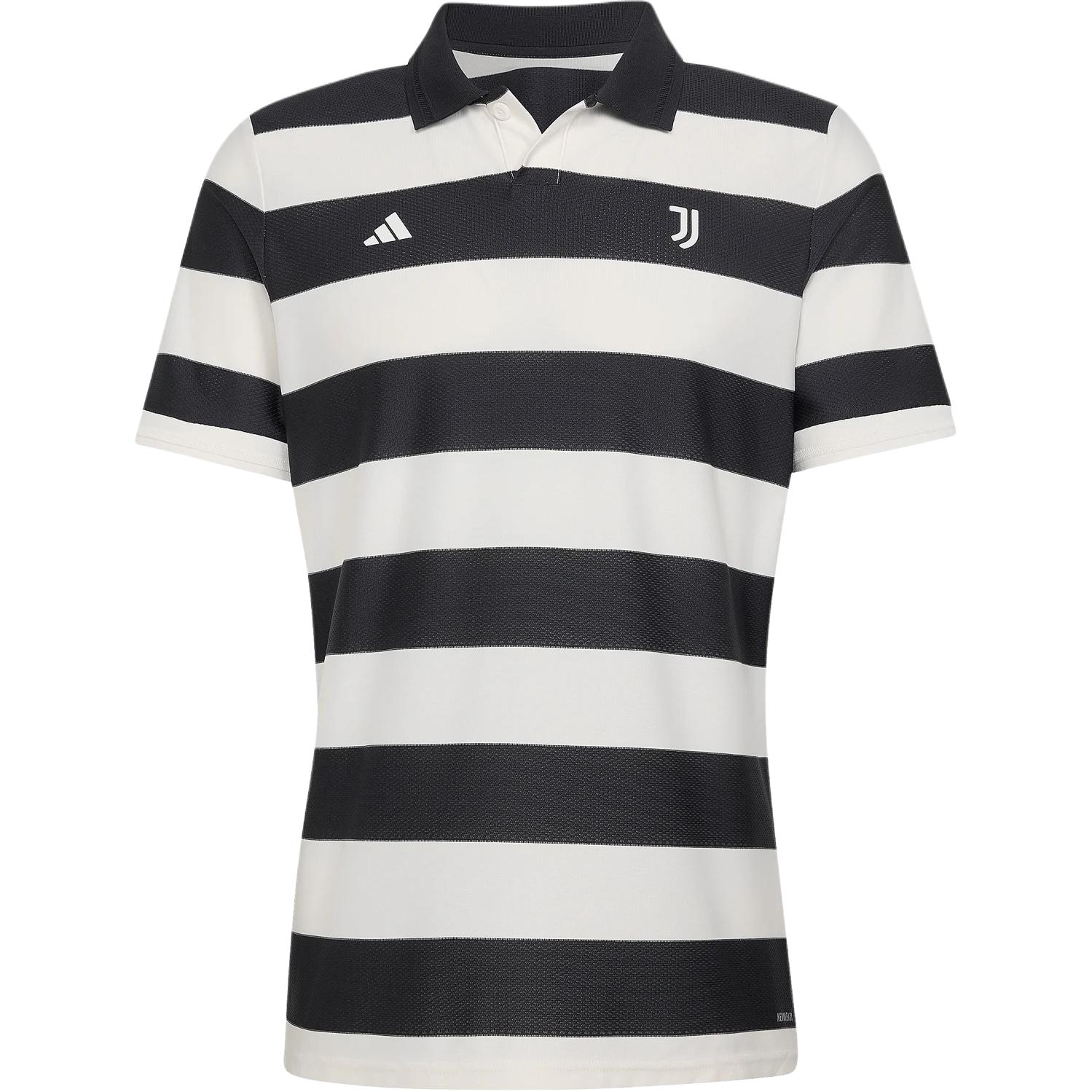 Adidas Juventus Lightweight Moisture-Wicking Breathable Striped Short Sleeve Soccer Jersey Men tops KB8066 L