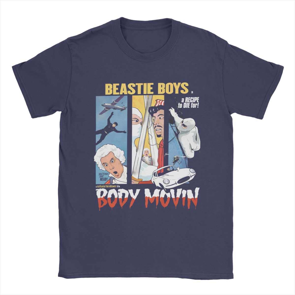 

Body Movin Beastie Boys T-Shirt Men Fashion Cotton Tee Shirt Crewneck Short Sleeve T Shirts Plus Size Clothes 4XL