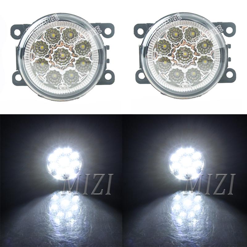 LED Fog Lights for Ford Focus 3 2012 2013 2014 Chrome Fog Light Cover Grill Fog Lamp Frames Headlight Foglight Wire Harness
