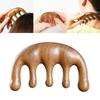 Sandalwood Head Massage Comb Blood Circulation Sandalwood Hair Comb Meridian Massage Comb  Face Eye