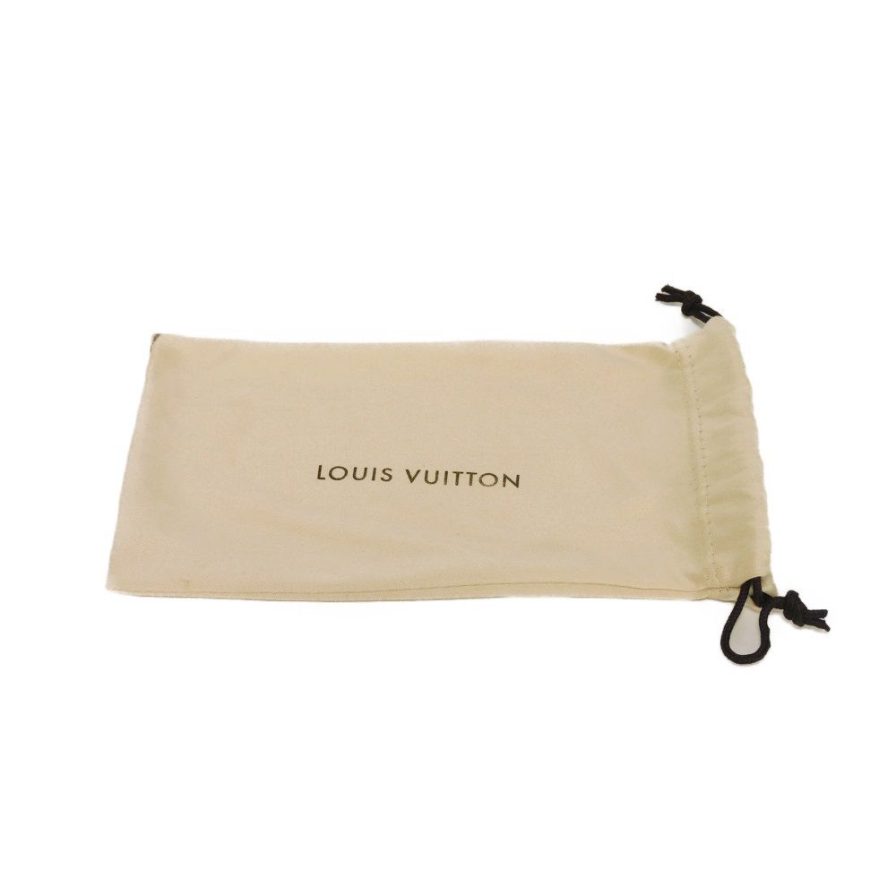 Used Daisy Butterfly Oval with Gold Plated LV Logo in Acetate Brown Gradient (12564 Z0262U 7968) from Japan AUTHENTIC