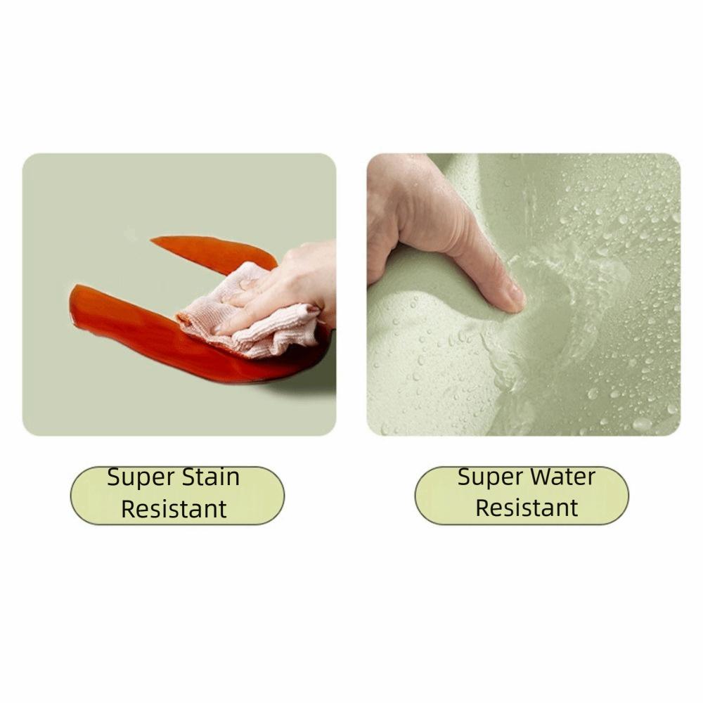 Oilproof Oilproof Table Cloths Waterproof Computer Desk Mat PU Leather Table Cover  Gamer Keyboard