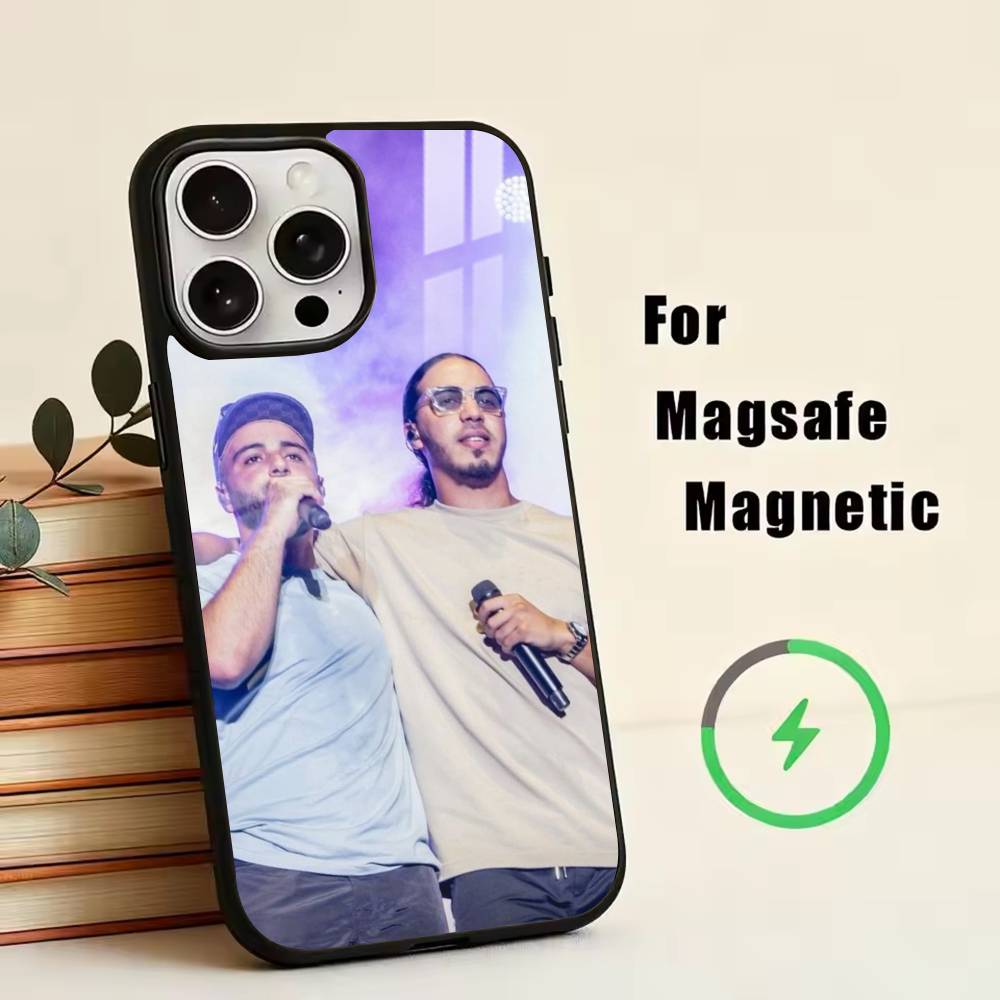 Darija MENA  Shayfeen  Phone Case For iPhone17,16,15,14,13,12,11 Plus,Pro Magnetic For Magsafe Wireless Charging