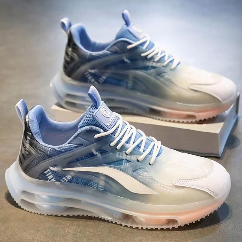 Boys' Shoes Summer 2025 New Children's Mesh Sneakers Medium and Older Children's Popcorn Soft-soled Breathable Dad Shoes
