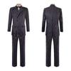 Costumi Gomez per Adulti Confezione da 4 Completo Cosplay Famiglia Addams Costume da Uomo Outfit di Halloween