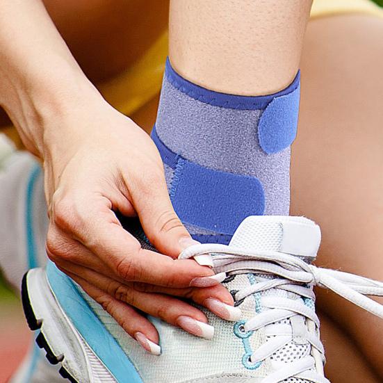 1 Pc Ankle Brace for Men Women Elastic Ankle Wraps Support Brace for Running Football Basketball Sprains Arthritis Plantar Fasciitis