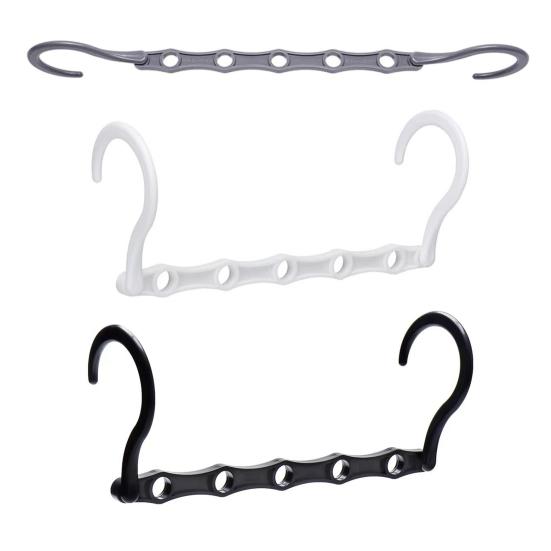 8Pcs Clothes Hangers with 360-Degree Swivel Hook Strong Load-bearing Collapsible Hangers Closet Organizers