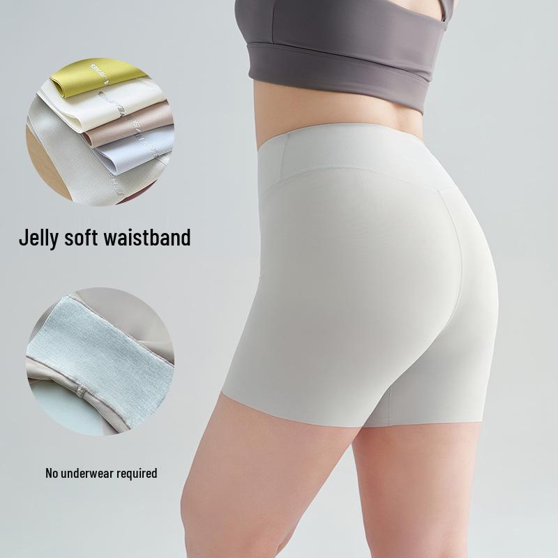 

5A Антибактериальные женские бесшовные шорты с высокой талией больших размеров для йоги и велоспорта M