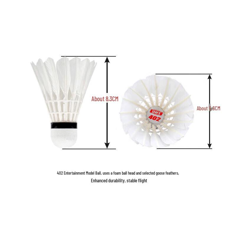 Red Double Happiness Badminton Shuttlecocks