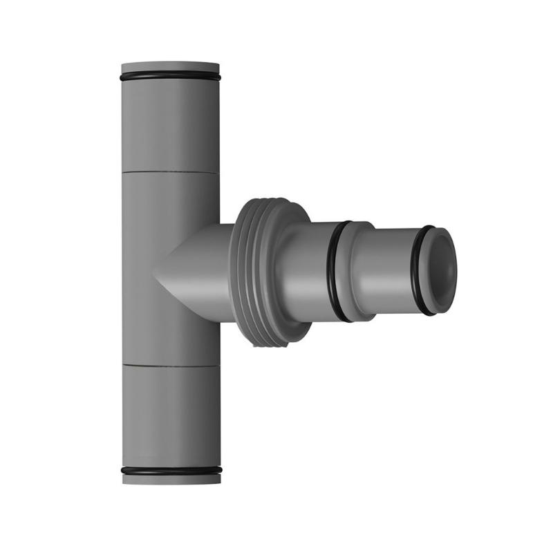 Leakproof Interconnecting Coupler with Rubber O Rings Pool Hose Replacement Adapter for Home Outdoor Swimming Pool