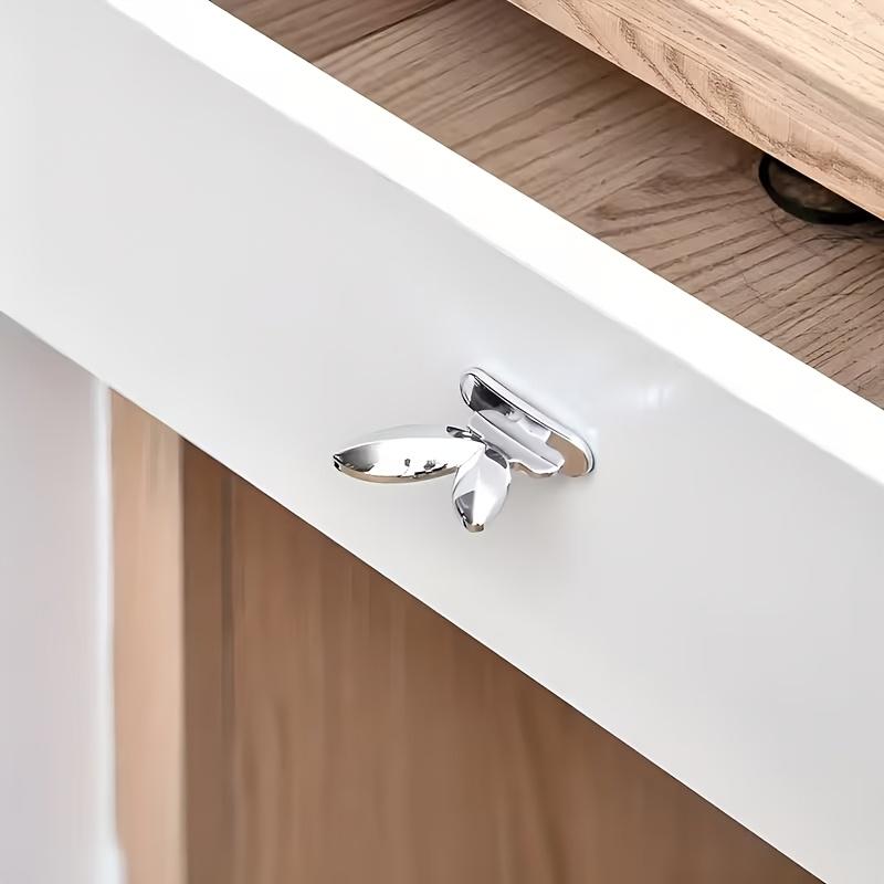 1PC toilet lid handle, blade shape self-adhesive easy installation tool, multi-purpose handle without dirty hands