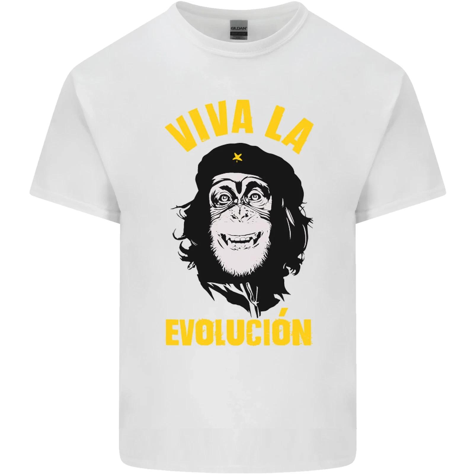 Funny Che Guevara Evolution Monkey Atheist Kids T-Shirt Childrens L