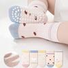 Cute Cartoon Baby Socks Spring Summer Toddler Kids Anti-slip Socks With Casual Boys Girls Floor Soft Socks