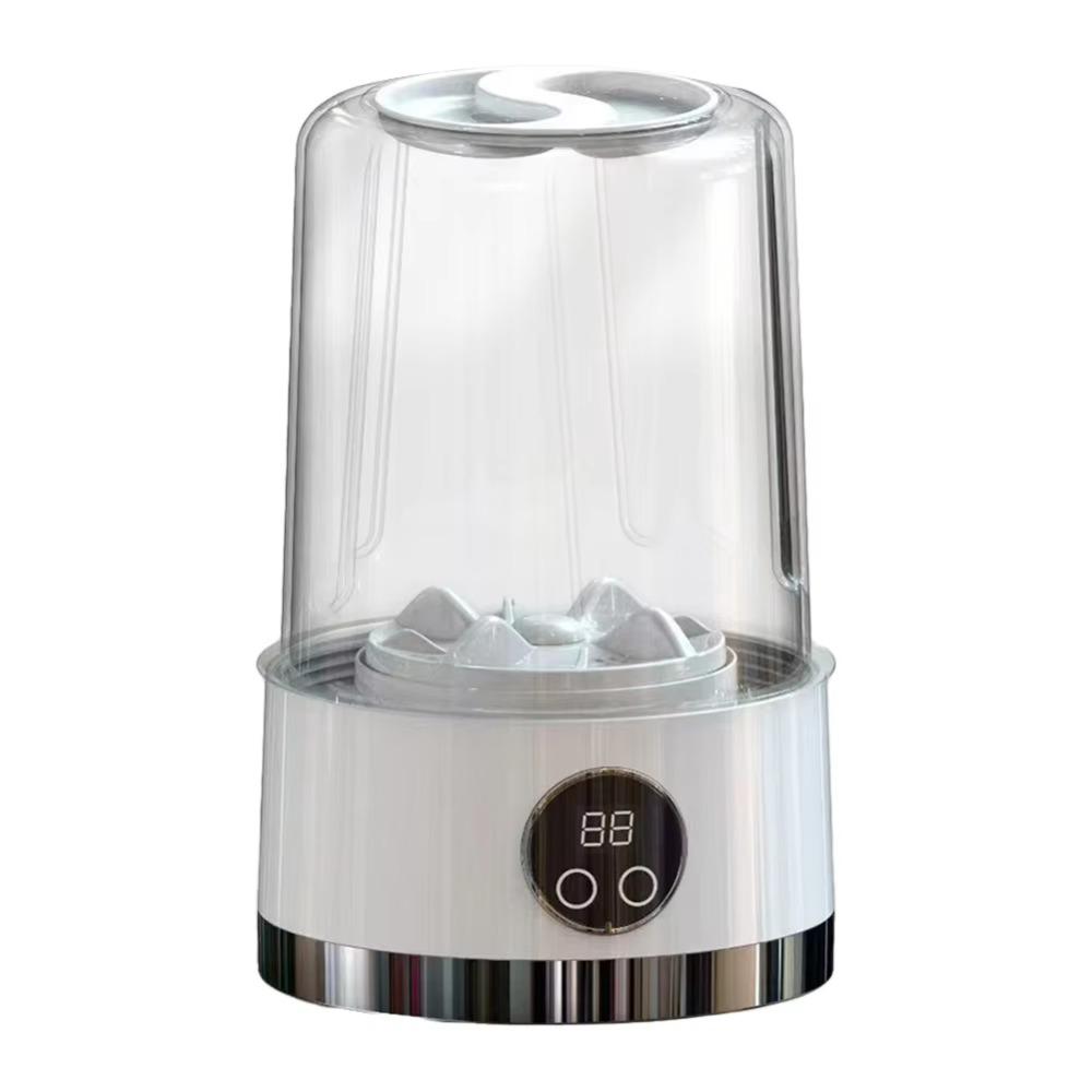 

3000mAh Underwear Washing Machine 2-level Timer Mode Socks Washing Cup for Dormitories Houses білий