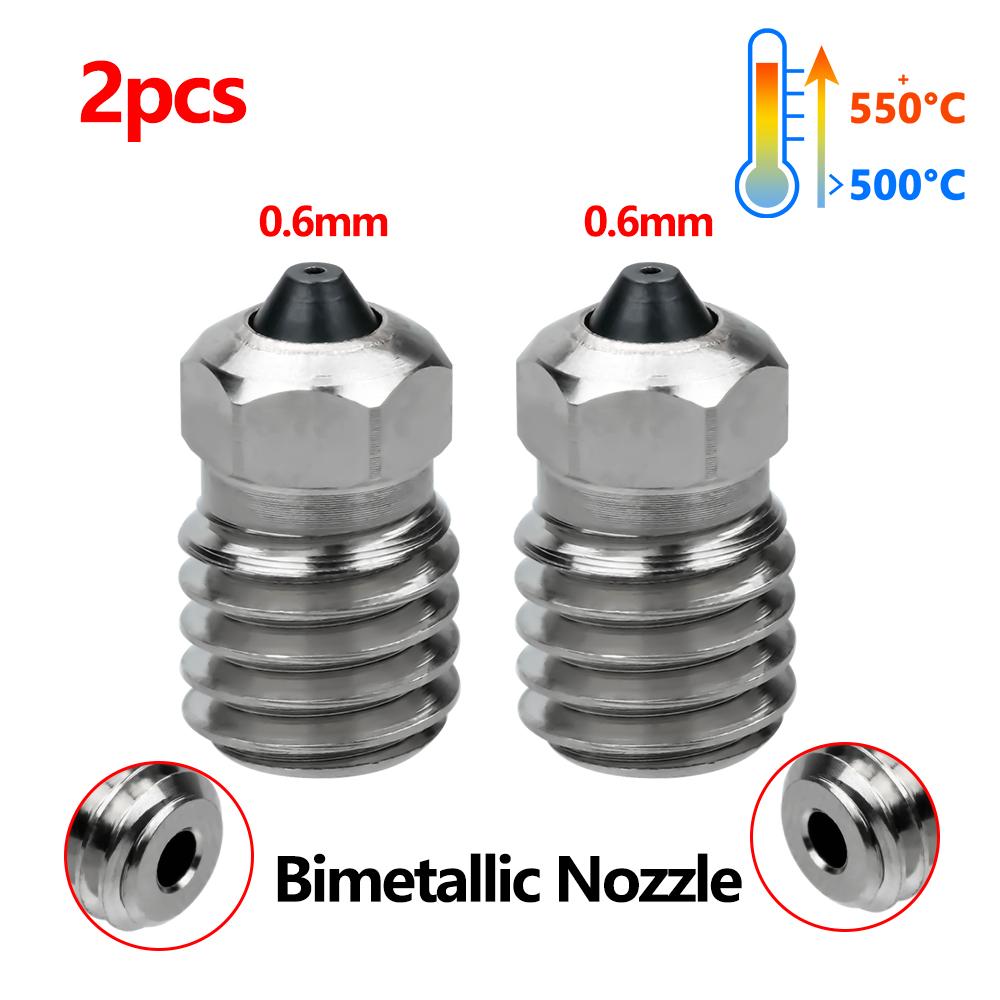 For ELEGOO Neptune 4 Pro Hotend Kit Upgraded High Speed Brass Nozzle Hot End Kit For Neptune 4 3D Printer Replacement Parts