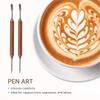 Latte Pull Flower Needle Coffee Decorating Art Pen Multifunctional Barista Tool