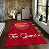 Arsenal The Gunners carpet Designed floor mat, suitable as a non-slip mat for the living room or bedroom sofa