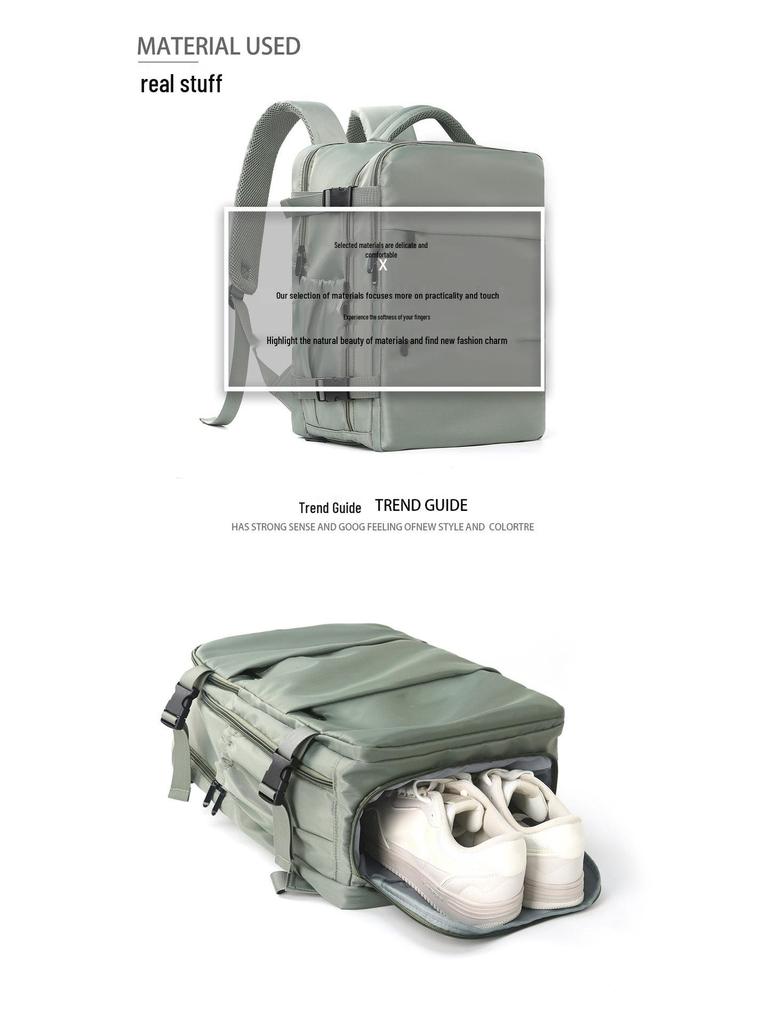 Feihong Multipurpose Waterproof Business Travel Backpack with Dry/Wet Separation and Large Capacity