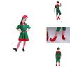 Robust Christmas Elf Cosplay Costume Set For Xmas Parties Fancy Dress Role Play
