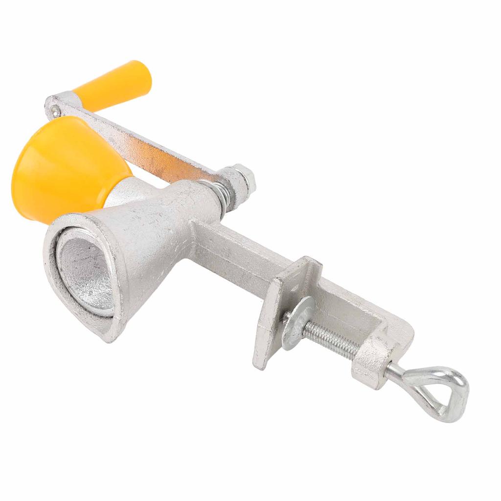 Manual Grain Mill Cast Iron Hand Operated Grinder with Table Clamp for Coffee Bean Corn Pepper