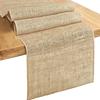 Original Vintage Burlap Table Runner - Farmhouse Wedding Party Decor