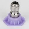 1PC Multi Directional Water Discharge Nozzle for 1/4 Fast Inserting Connection with Quick Connector for Power Washers