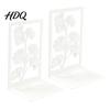 Heavy Duty Book Holder 1 Pair Metal Decorative Bookends Ginkgo Leaf/Monstera Ends for Leaf Bookend Bookshelf Non-Skid Stopper Home Office Study Room