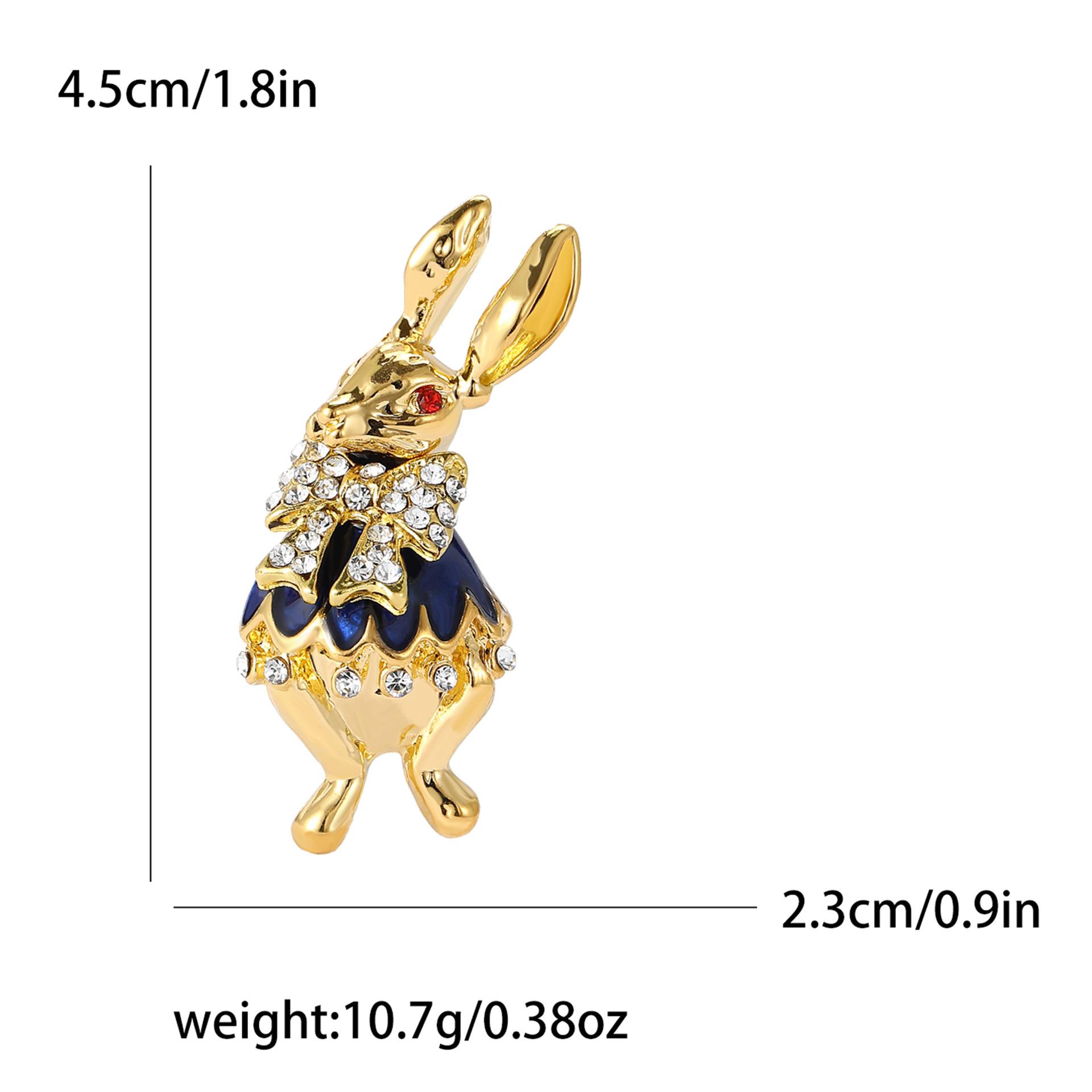 

Милая брошь в виде кролика из сплава со стразами для джентльмена, универсальная, изящная, для мужских и женских костюмов, для корсажа, украшение на булавку