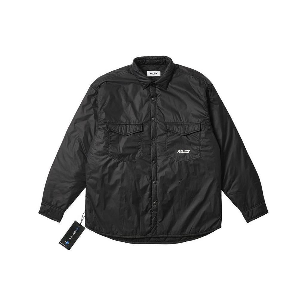 Palace Insulated Pertex Shirt Black Unisex Tops P25SHT052
