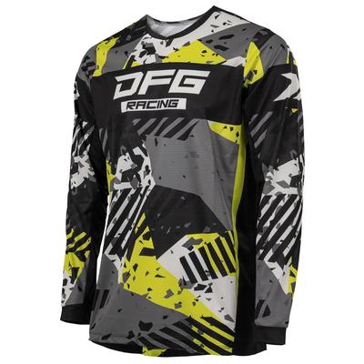 Dirt Freak Solid Neon Size G5723 Jersey, Yellow/Black, XS,
