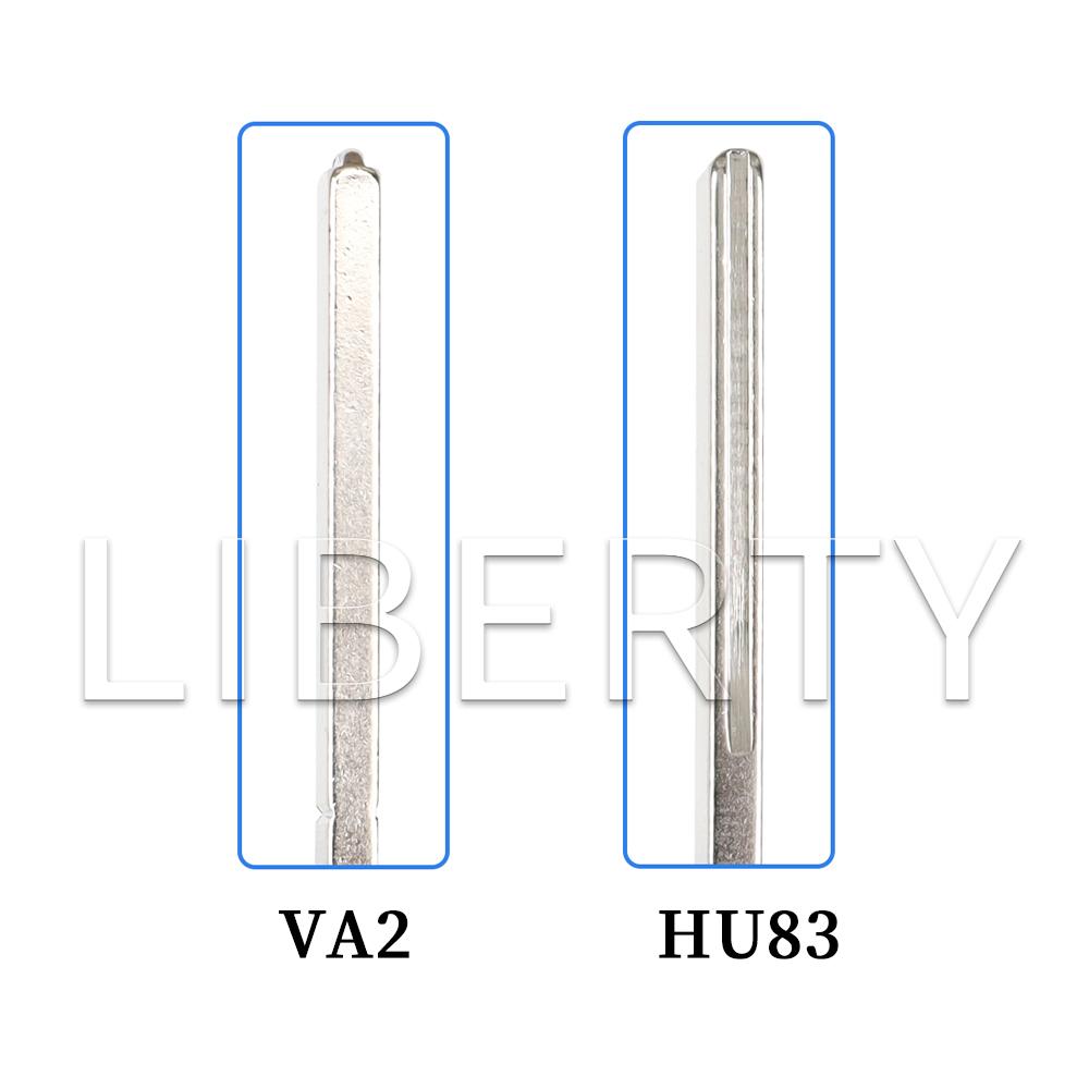 Ly Flip Remote Card Key For Peugeot 207 307 308 407 607 807 For Citroen C2 C3 C4 C5 C6 Xsara Berlingo HU83 VA2 0536 0523 ASK FSK