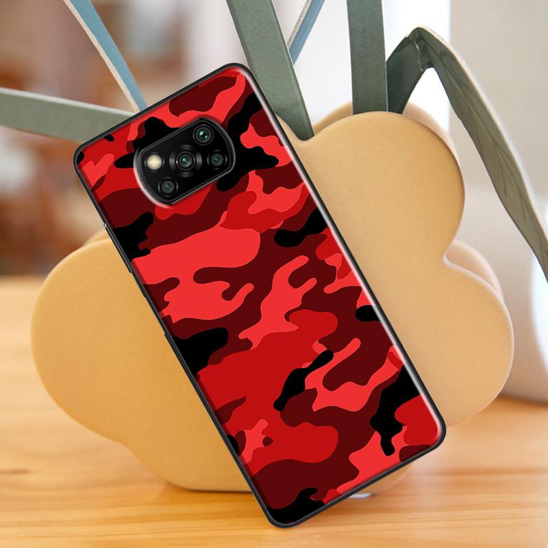 Army Camo Camouflage Für POCO X3 GT F1 F2 F3 M3 M4 X3 Pro Handyhülle Für Xiaomi Mi 11T Pro 10T 11 Lite Coque