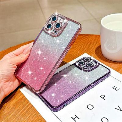Glitter Bling Case for iPhone 16 15 Pro Max 14 Plus 13 12 Cover Samsung Galaxy S25 Edge S23 Ultra S24 FE A56 A36 A26 A16 A55 A35 A25 A15 A54 A34 A14