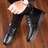 Men's Fashion Casual Shoes Waterproof Winter Shoes Snow Shoes Flats Shoes Keep Warm Boots Man Leather Shoes