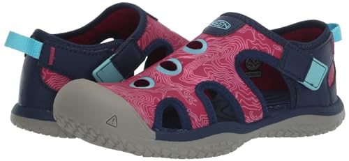 KEEN Big Kids Stingray Water Shoes, Big Kids, Junior Size 1027167 (BlueDepths 1, 20.0cm)