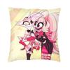 Helluva Animated Web Movie Cushion Cover 40x40cm Decoration 3D Printing Throw Pillow for Car Doublesided