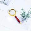 10X Handheld Magnifying Glass Shatterproof Reading Magnifier for Seniors and Kids,Non-Slip Handle Magnifier